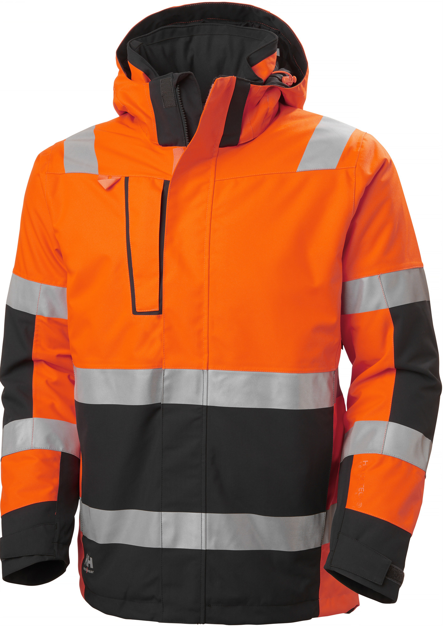 Helly Hansen Workwear Męska zimowa kurtka robocza ALNA 2.0 czarno-pomarańczowa, rozmiar 2XL HH-71392_269-2XL