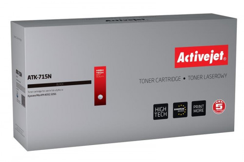 ActiveJet Toner ATK-715N (do drukarki Kyocera, zamiennik TK-715 supreme 34000str. czarny) EXPACJTKY0036