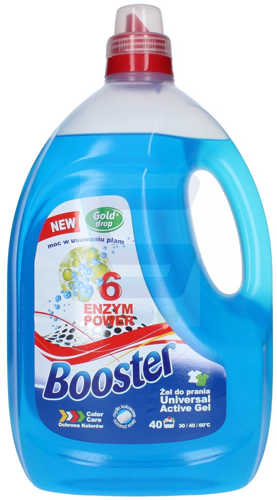 Gold Drop Booster Żel do prania do białego i koloru 40 prań 3 L