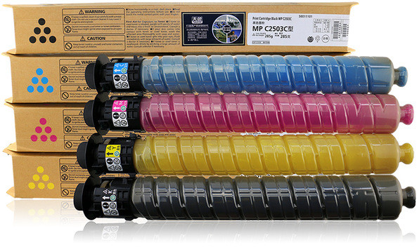 4X Toner Mp C2503 Do Ricoh MPC2503sp, Mp C2003sp