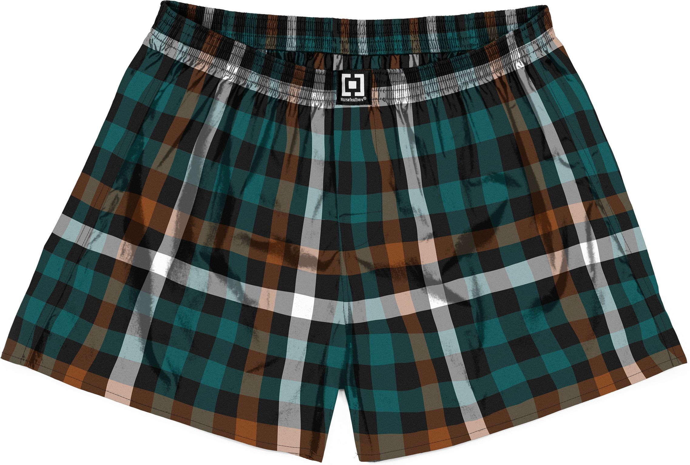 Horsefeathers bielizna męska SONNY BOXER SHORTS teal green)