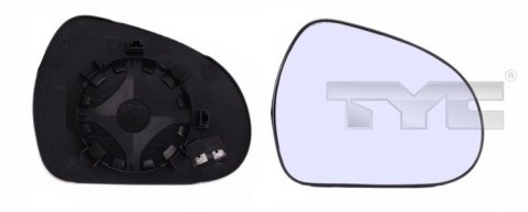 TYC Szkło lusterka, lusterko zewnętrzne TYC 326-0087-1