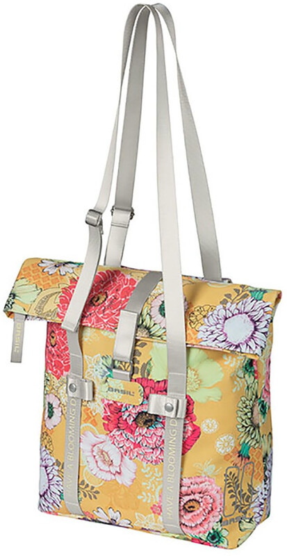 Basil Bloom Field Shopper 15-20l, żółty/kolorowy 2022 Sakwy 18150