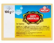 Sertop - Ser topiony Emmentaler  złoty, kostka