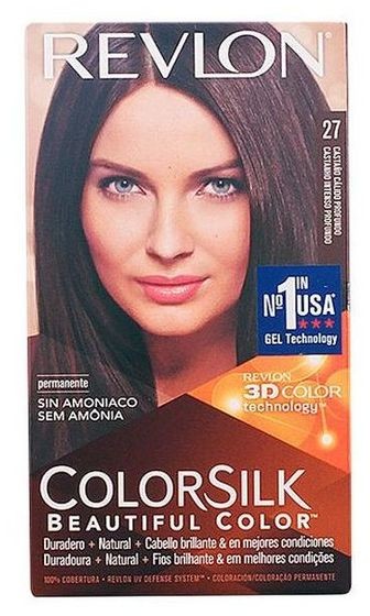 Revlon Farba bez Amoniaku Colorsilk Głęboki ciepły kasztan