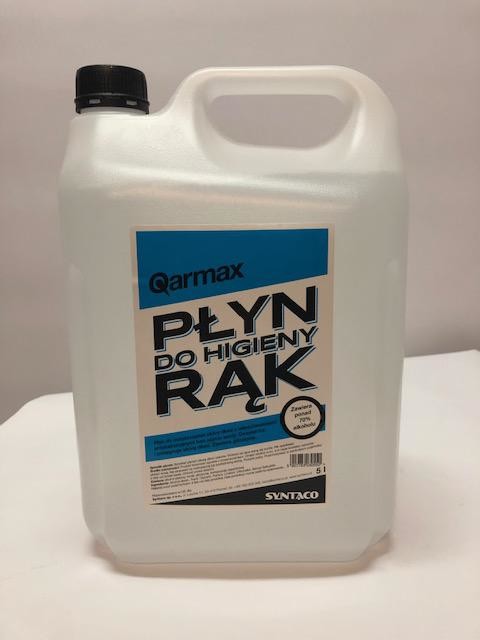 Qarmax - Antybakteryjny Płyn do Higieny Rąk 70% Alkoholu 5L