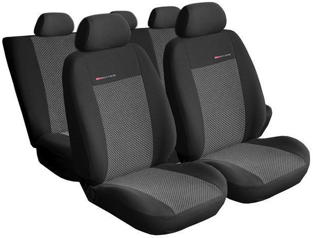 Auto-Dekor Pokrowce samochodowe miarowe ELEGANCE POPIEL 2 Opel Astra H) 2004-2013 r AUT163p2