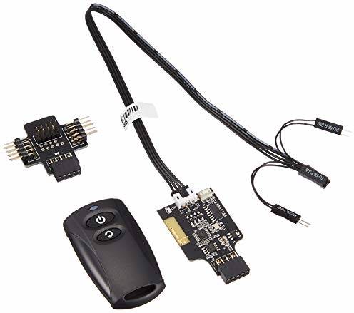 Silverstone ES02-USB SST-ES02-USB bezprzewodowy wyłącznik reset do komputera 2.4G Interfejs USB 2.0 9-Pin 53014