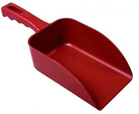 Maya Professional Tools 75105  3 szufelka ręczna z metalowym i wykrywanie rentgenowskie, FBK/Higiena żywności, 500 G, 110 MM X 150 MM X 260 MM, czerwony 75105-3