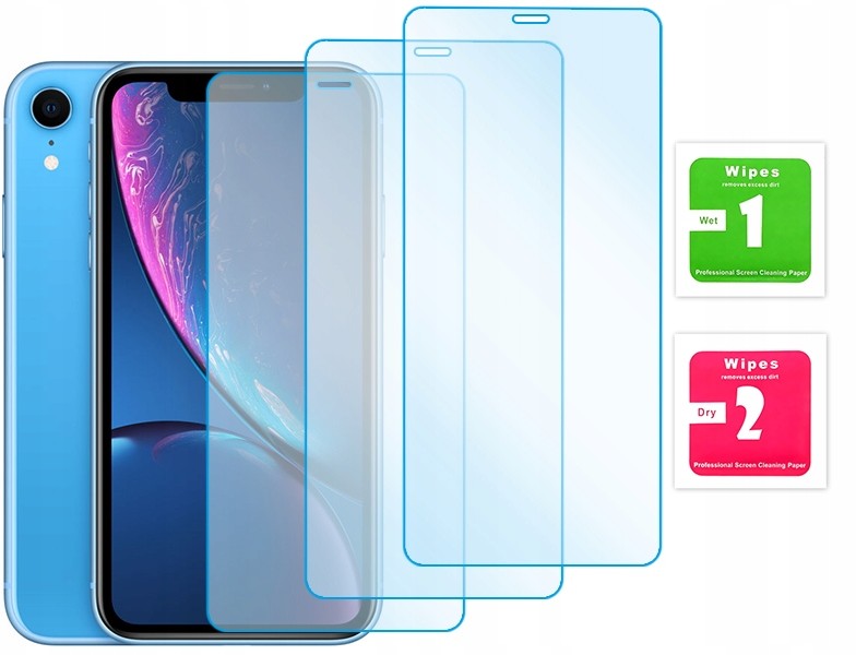 3x Szkło Hartowane Szybka Ochronna do Iphone Xr 11