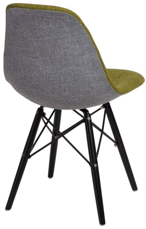 D2.Design Krzesło P016W Duo ziel. szare/black 84846