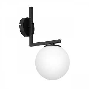 Luminex Daga 3147 kinkiet lampa ścienna 1x60W E27 czarny/biały