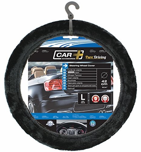 SUMEX Sumex 2505091 pokrowiec na kierownicę puszysty - czarny 2505091