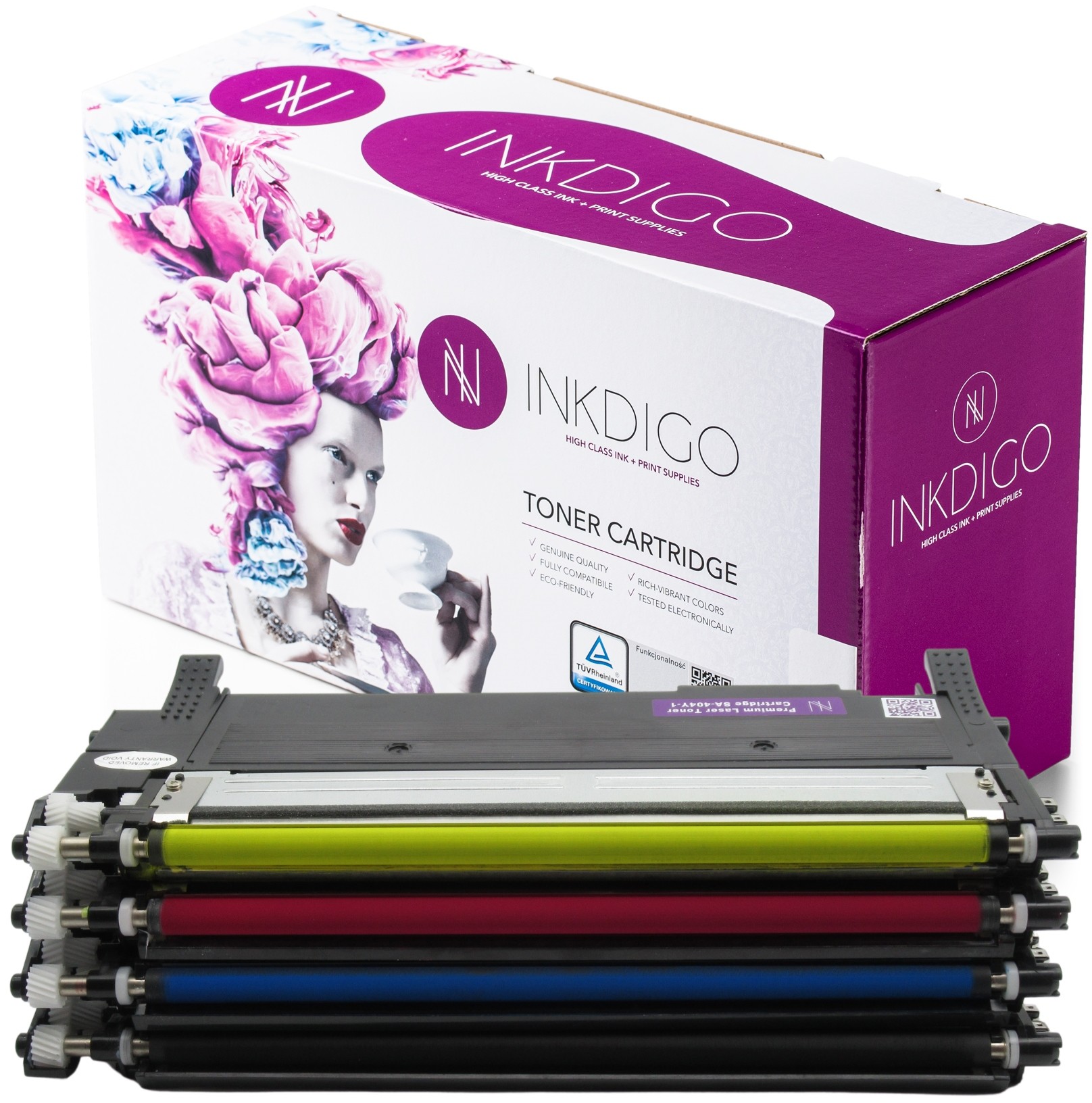 4x Toner Ink do Samsung Xpress C43x C48x CLT-K404S