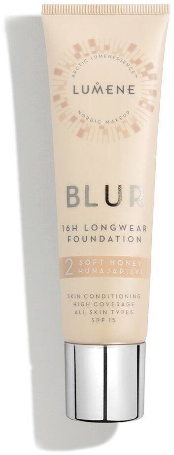 Lumene Blur 16h Longwear Foundation SPF15 wygładzający podkład do twarzy 2 Soft Honey 30ml 95206-uniw