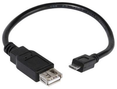 Vivanco Adapter USB microUSB