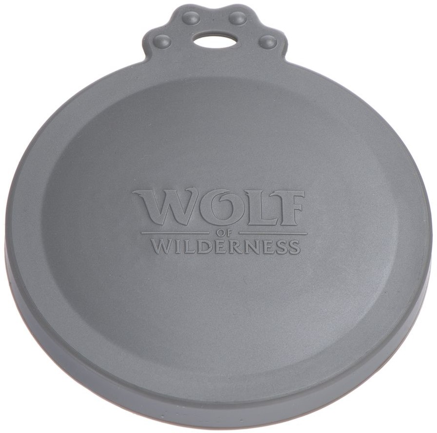 Wolf of Wilderness pokrywka na puszki 3 x 7,5 i 10 cm 3 pokrywki do puszek 400 g i 800 g każda)|