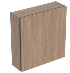 GEBERIT GEBERIT 502.319.JH.1 Górna szafka iCon kwadratowa z jednymi drzwiami 45 cm x 46,7 cm x 15 cm Dąb Melamina struktura drewna