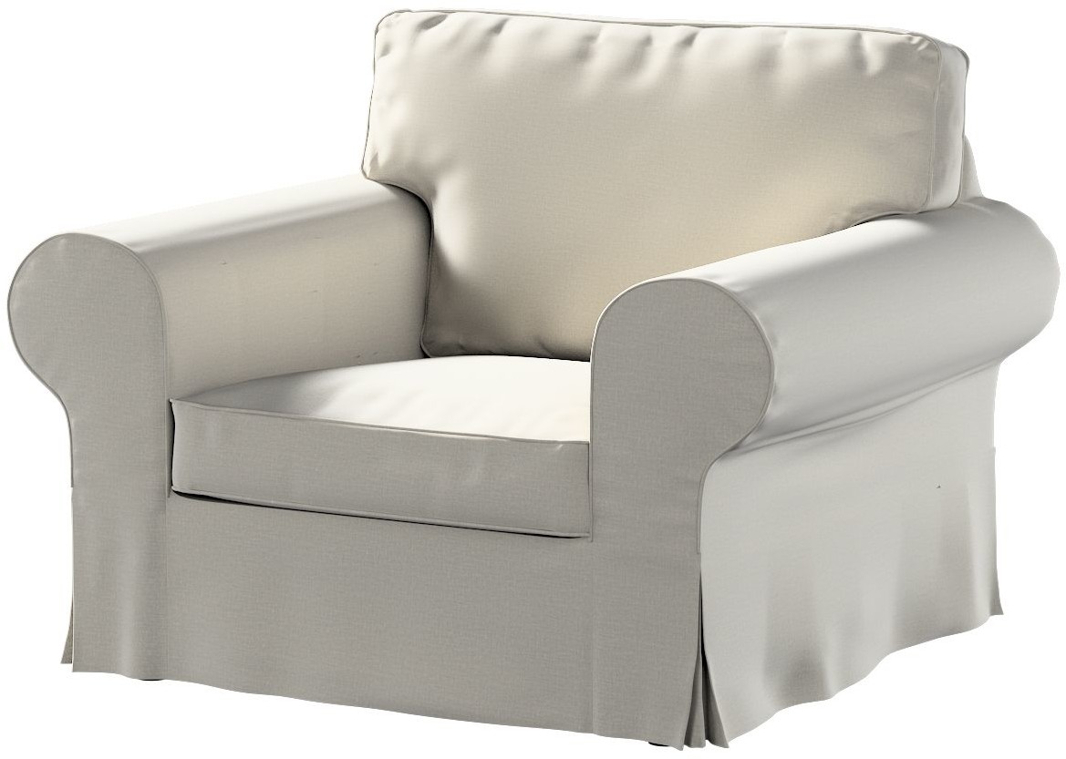 Dekoria Pokrowiec na fotel Ektorp jasny szary 103 x 82 x 73 cm Ingrid 612-705-40