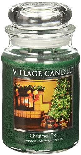 Village Candle , XMAS Tree, Premium świeca zapachowa w szkle, 1219 G 106026321