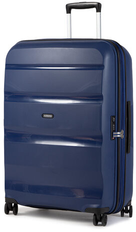 American Tourister Duża Twarda Walizka Bon Air Dlx 134851-1552-1INU Granatowy