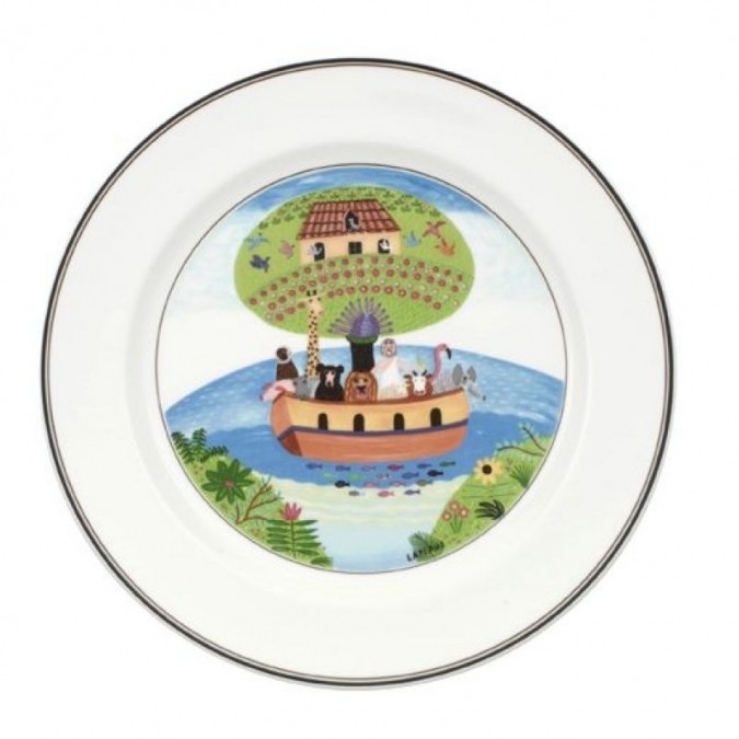 Villeroy & Boch Design Naif Talerz obiadowy Arka Noego średnica: 27 cm (10-2337-2623)