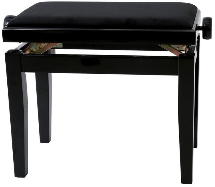 Gewa 130010 Piano Bench Deluxe Black High Gloss