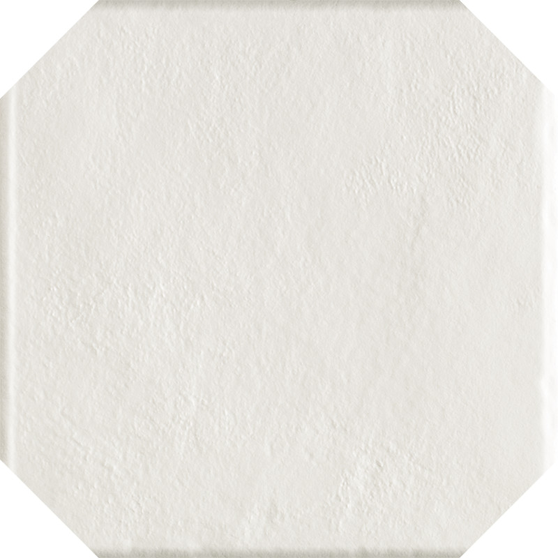 Paradyż MODERN PŁYTKA ŚCIENNO PODŁOGOWA GRES SZKLIWIONY BIANCO OCTAGON STR 19,8x19,8