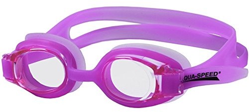 Aqua-Speed okulary do pływania Atos, młodzieżowe i dziecięce różowe