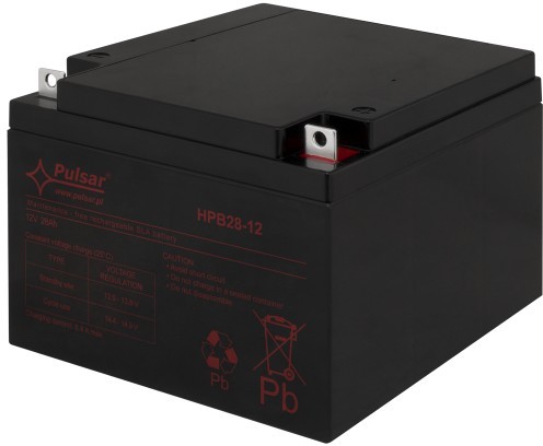 AGM PULSAR Akumulator 12V 28Ah HPB28-12 HPB28-12