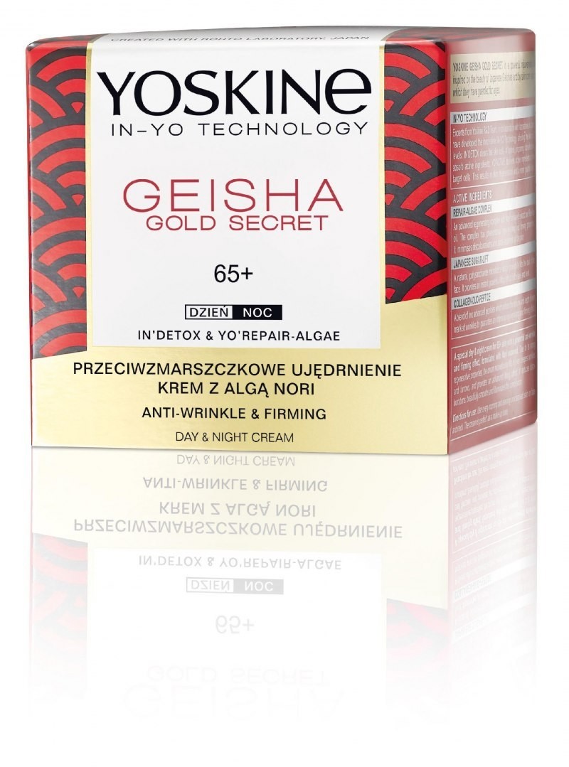Yoskine DAX Geisha Gold Secret 65+ Krem przeciwzmarszczkowe ujędrnienie na dzień i noc 50ml 114224