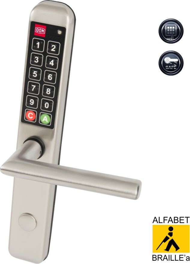 Klamka szyfrowa DOM Easykey SLIM