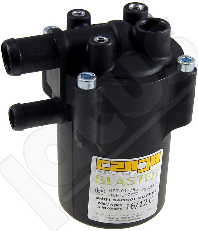 Czaja Filtr fazy lotnej Blaster 16mm / 12mm poliester z gniazdem na czujnik Bosch 16/12 C