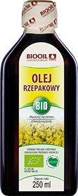 Laboratorium BioOil Olej rzepakowy tłoczony na zimno BIO 250 ml