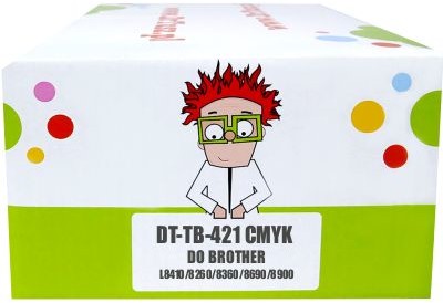 DrTusz Tonery Zamienniki TN-421 CMYK do Brother TN421CMYK) komplet)|
