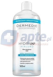 Biogened Dermedic Hydrain 3 płyn micelarny H2O 500ml