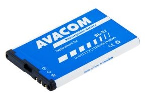 Avacom Bateria do telefonu Nokia 5230 5800 X6 Li-Ion 3,7V 1320mAh Zamiennik BL-5J GSNO-BL5J-S1320