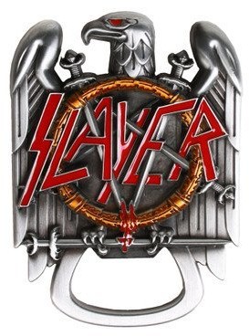 Slayer botsl1 otwieracz do butelek, metalowa, srebrna, 8.5 x 6 x 0.5 cm, 6-jednostek BOTSL1