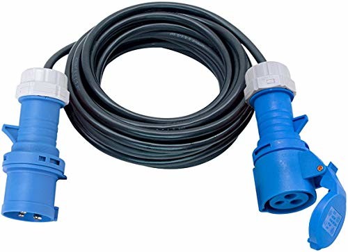 Brennenstuhl 1167650110 CEE kabel przedłużający 230 V IP44 10 m H07RN-F 3G1, 5 230 V/16 A wtyczka CEE oraz sprzęgłem