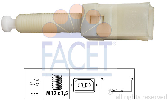 FACET Włącznik świateł STOP 7.1087