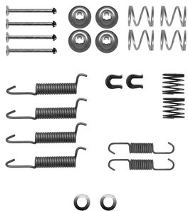 Delphi Zestaw akcesoriów, szczęki hamulcowe hamulca postojowego LY1406