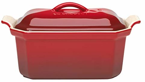 LE CREUSET Le Creuset 91008406064000 pasztet kształt, z pokrywką, 0,6 L, wiśniowy