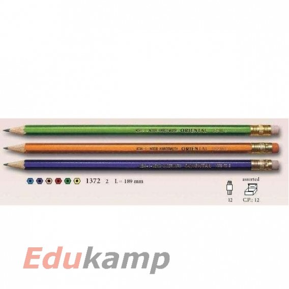 Koh-I-Nor Ołówek z gumką KOH-I-NOOR Oriental OL25KH