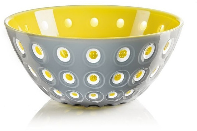 Guzzini Le Murrine Miska Szaro-Żółta Średnica 20,0 2794.20.141