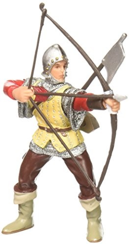 Papo papo 39384  łucznik, figurka do gier, czerwony