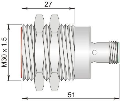ORNO indukcyjny 30 mm SI30-NE15 H I30000123