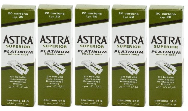 ASTRA Superior Platinum Żyletki 500 sztuk