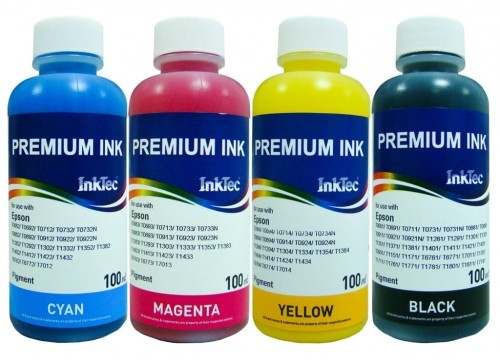 InkTec Tusze Pigment do Epson Business Inkjet T6161-T6164 - 4x1000 ml.