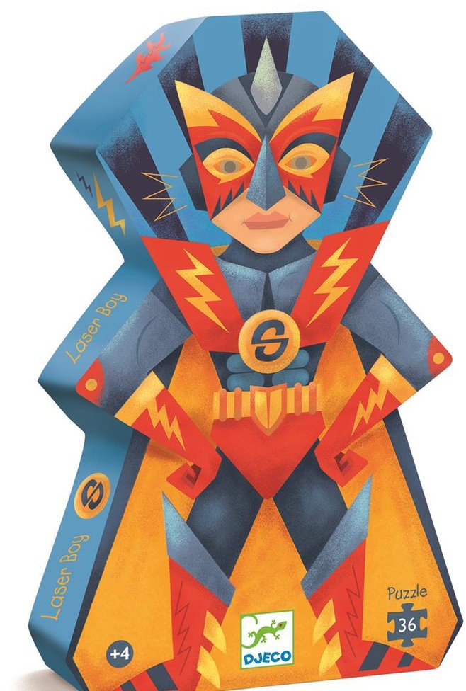 Djeco Puzzle LASEROWY CHŁOPIEC 36el.DJ07228
