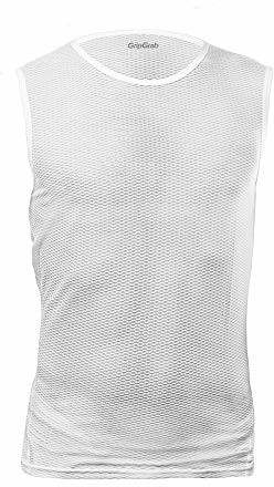 GripGrab GripGrab Ultralight  podkoszulek bez rękawów  bezzapachowy  oddychający  pod ramę rowerową, dla mężczyzn i kobiet, biały, 2XL 6015